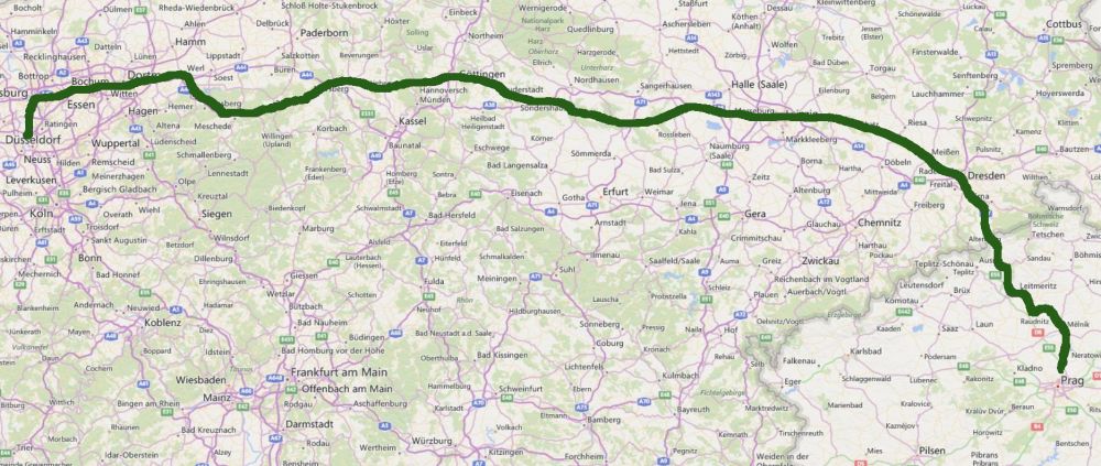 Prague - Düsseldorf